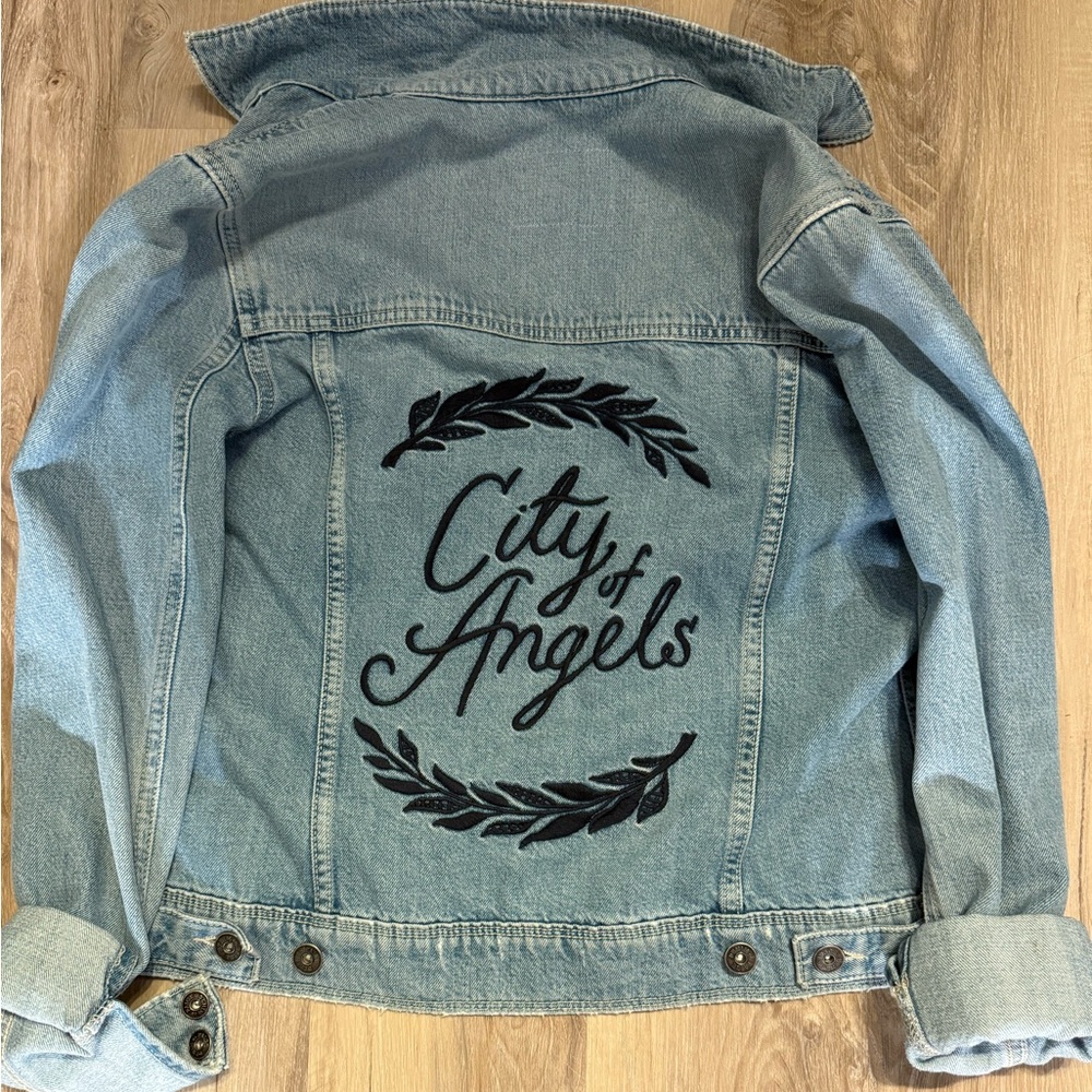 PAIGE “City of Angels” Blue Jean Jacket